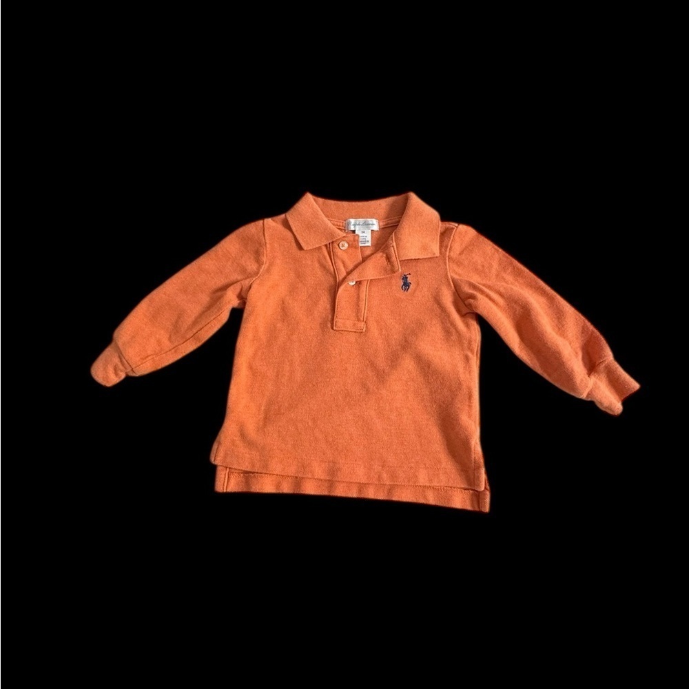 Polo Ralph Lauren toddler boy long sleeve polo 2T🧡